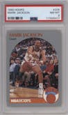 Mark Jackson from the 1990-91 NBA Hoops set graded by PSA and given an overall grade of 8.
