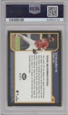 Elly De La Cruz from the 2024 Topps Throwback Thursday set graded by PSA and given an overall grade of 9.