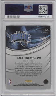 Paolo Banchero from the 2022-23 Panini Mosaic set graded by PSA and given an overall grade of 10.