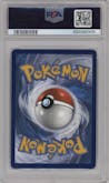 Mimikyu VMAX from the 2022 Pokemon SWSH set graded by PSA and given an overall grade of 10.