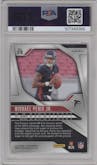 Michael Penix Jr. from the 2024 Panini Prizm set featuring a Pink Prizm parallel graded by PSA and given an overall grade of 9.