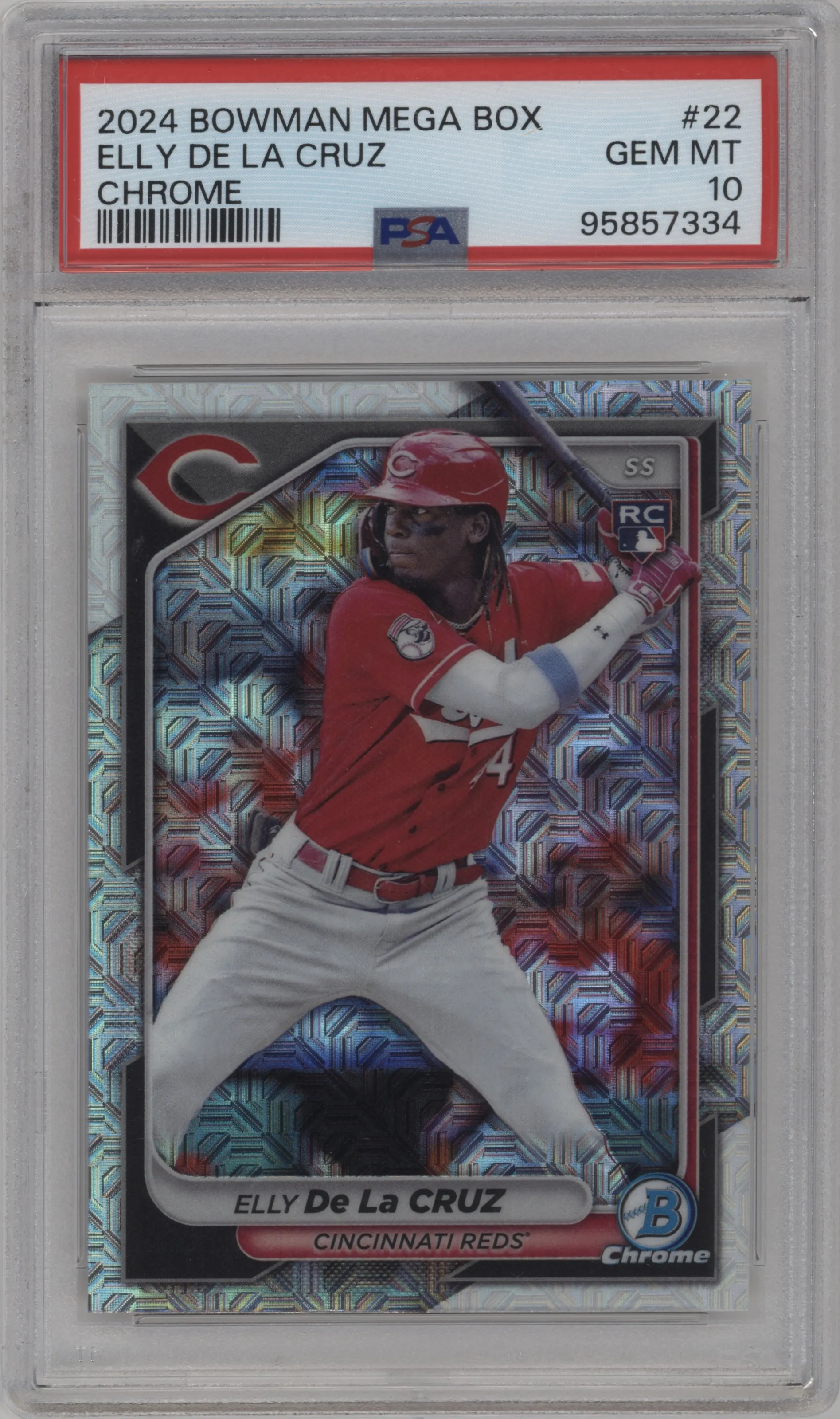 2024 Bowman Mega Box Elly De La Cruz PSA 10