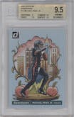 Michael Penix Jr. from the 2024 Donruss set graded by Beckett and given an overall grade of 9.5.