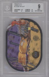 Kobe Bryant	 from the 2004-05 SkyBox E-XL set graded by Beckett and given an overall grade of 9.