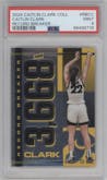 Caitlin Clark from the 2024 Panini Caitlin Clark Collection set graded by PSA and given an overall grade of 9.
