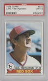 Carl Yastrzemski from the 1979 Topps set graded by PSA and given an overall grade of 9.