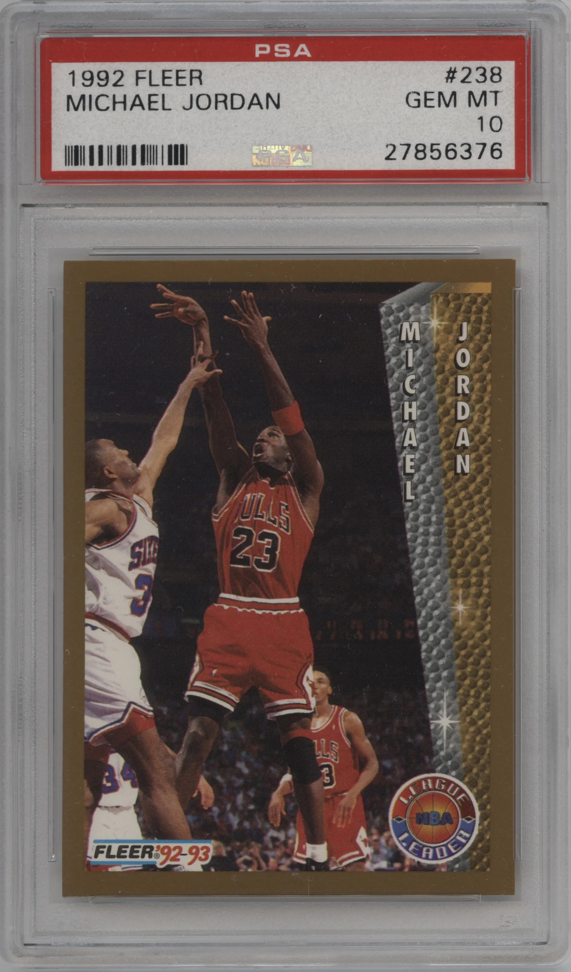 1992 Fleer Michael Jordan #238 PSA 10