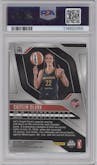 Caitlin Clark from the 2024 Panini Prizm WNBA set graded by PSA and given an overall grade of 9.
