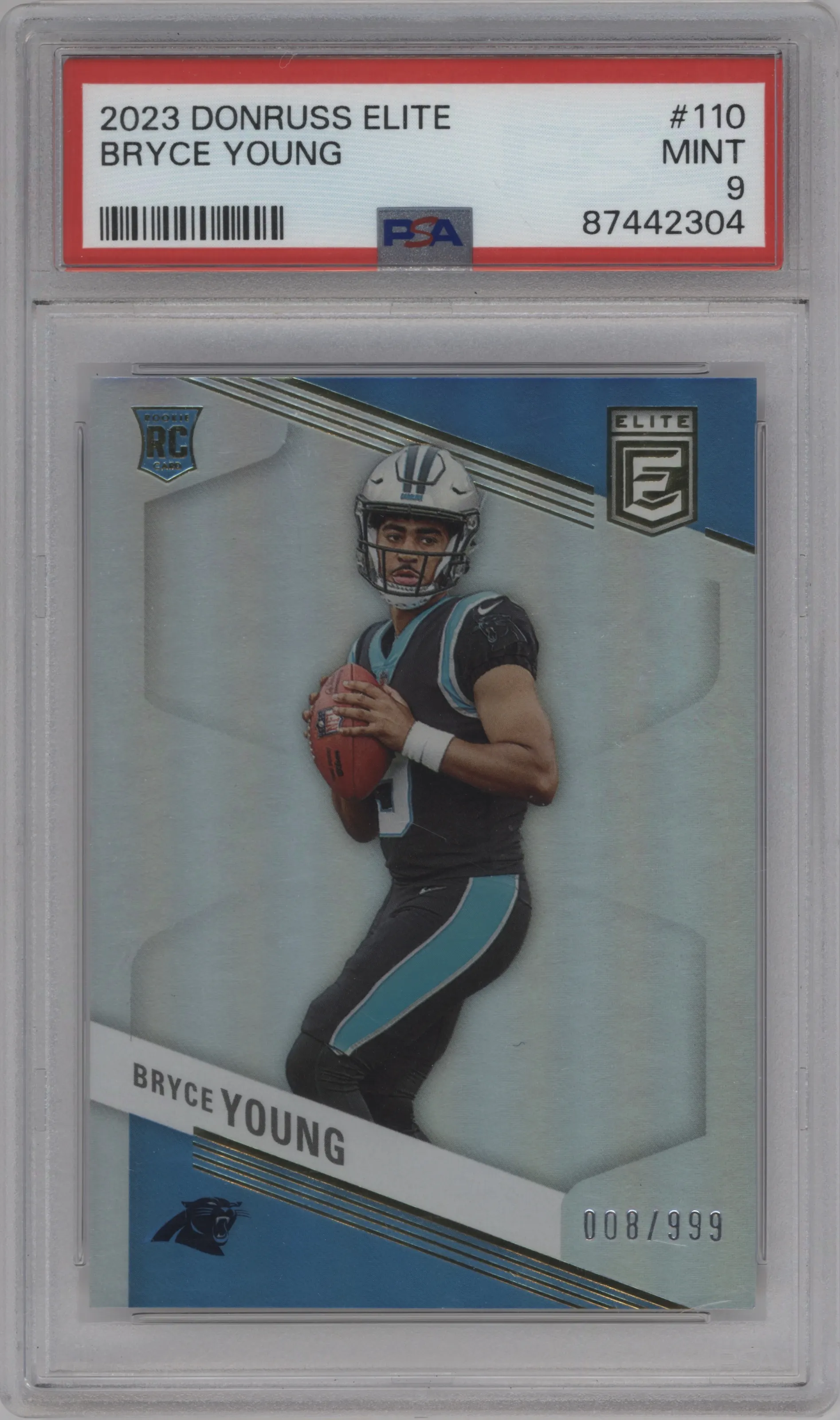 2023 Donruss Elite Bryce Young PSA 9