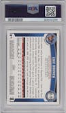Eric Hosmer from the 2011 Topps Update set featuring a Cognac Diamond Anniversary  parallel graded by PSA and given an overall grade of 10.