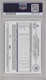 Jasson Dominguez from the 2024 Topps  set graded by PSA and given an overall grade of 10.