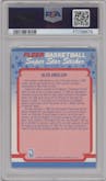 Alex English from the 1988-89 Fleer set graded by PSA and given an overall grade of 8.