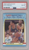 Alex English from the 1988-89 Fleer set graded by PSA and given an overall grade of 8.