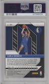 Luka Doncic from the 2018-19 Panini Prizm set graded by PSA and given an overall grade of 9.