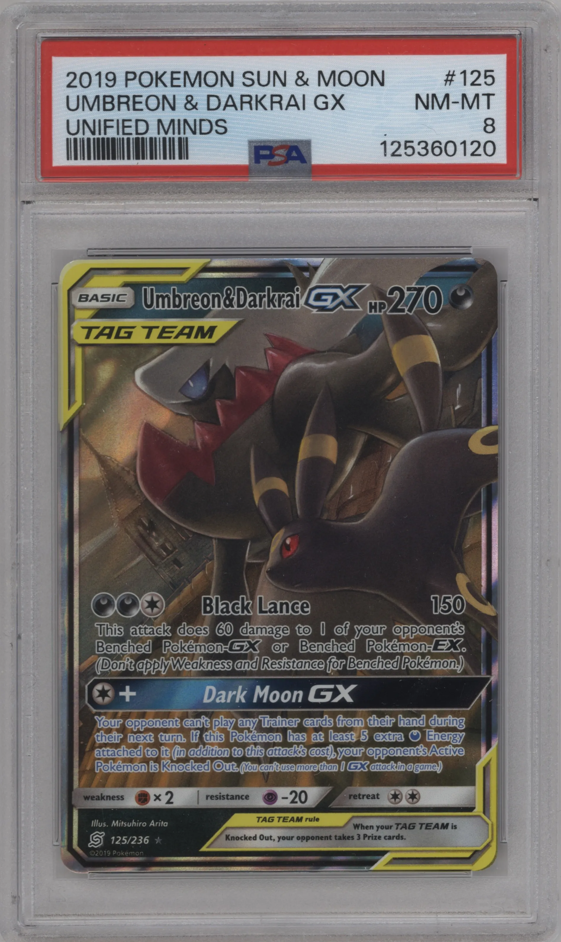 Umbreon/Darkrai GX