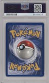 Victreebel from the 1999 Pokemon set graded by PSA and given an overall grade of 8.