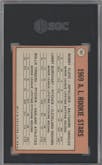 Bob Floyd/Larry Burchart/Rollie Fingers from the 1969 Topps set graded by SGC and given an overall grade of 3.