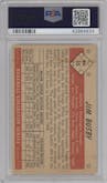 Jim Busby from the 1953 Bowman Color set graded by PSA and given an overall grade of 6.
