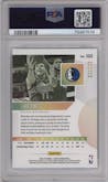Luka Doncic from the 2018-19 Panini Status set graded by PSA and given an overall grade of 9.