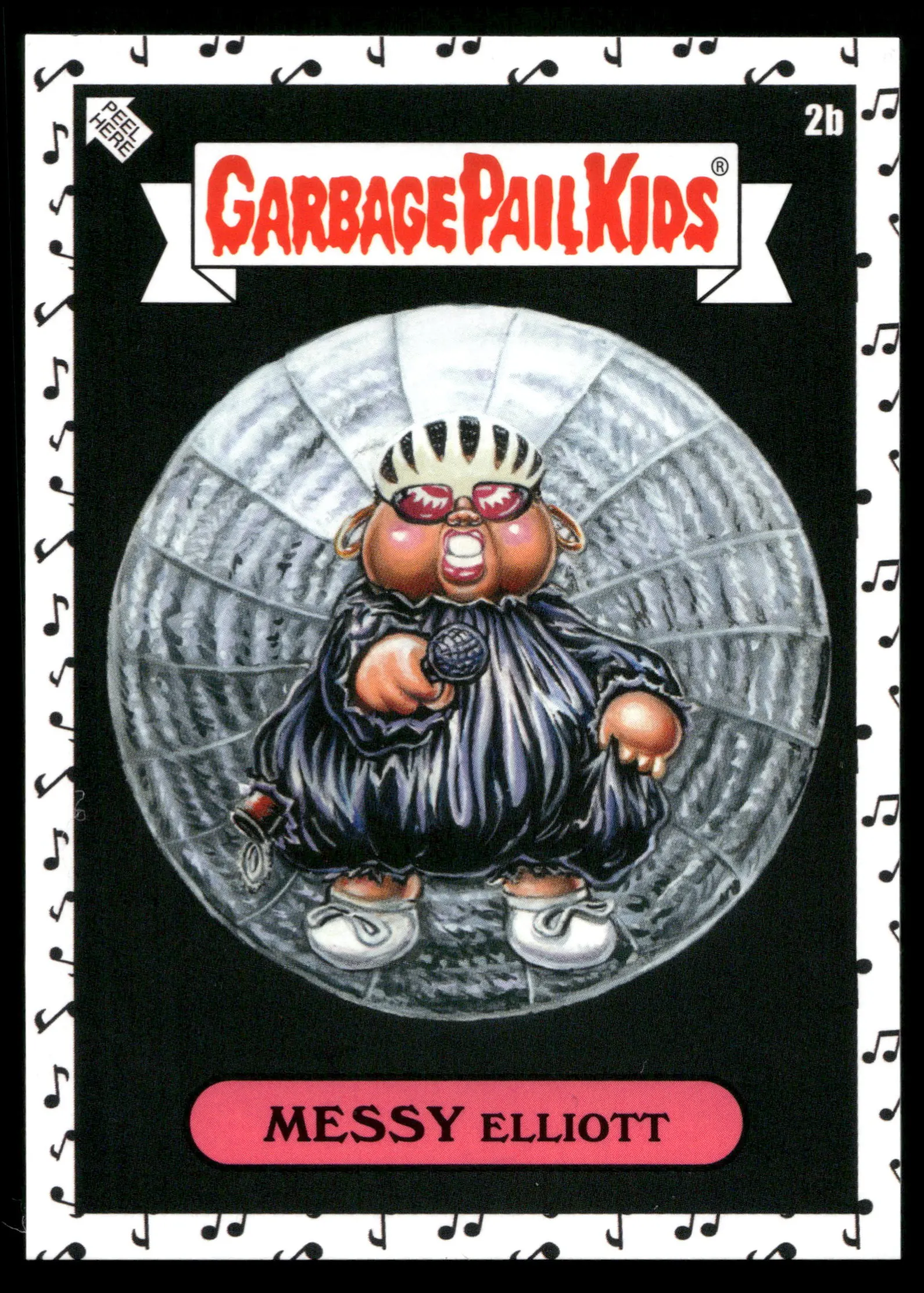 Messy Elliott #2B Music Note PSA 10 Garbage Pail Kids card front