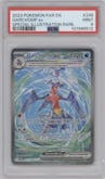 Garchomp ex from the 2023 Pokemon SV set graded by PSA and given an overall grade of 9.