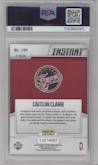 Caitlin Clark from the 2024-25 Panini Instant WNBA set graded by PSA and given an overall grade of 10.