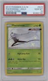 Pheromosa from the 2019 Pokemon S&M  set graded by PSA and given an overall grade of 10.