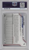 Aaron Judge from the 2020 Topps Chrome set graded by PSA and given an overall grade of 10.