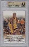 Kobe Bryant from the 2009-10 Panini Prestige set graded by Beckett and given an overall grade of 9.5.