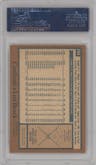 Lou Brock from the 1978 O-Pee-Chee set graded by PSA and given an overall grade of 9.
