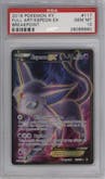Espeon EX from the 2016 Pokemon XY set graded by PSA and given an overall grade of 10.