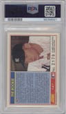 Mickey Mantle from the 1991 Score set graded by PSA and given an overall grade of 8.