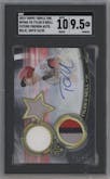 Tyler O'Neill from the 2019 Topps Triple Threads set featuring a Onyx parallel graded by SGC and given an overall grade of 9.5.