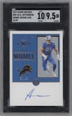 Aidan Hutchinson from the 2022 Panini Encased set graded by SGC and given an overall grade of 9.5.