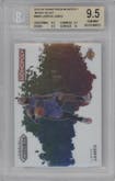 LeBron James from the 2023-24 Panini Prizm Monopoly set graded by Beckett and given an overall grade of 9.5.