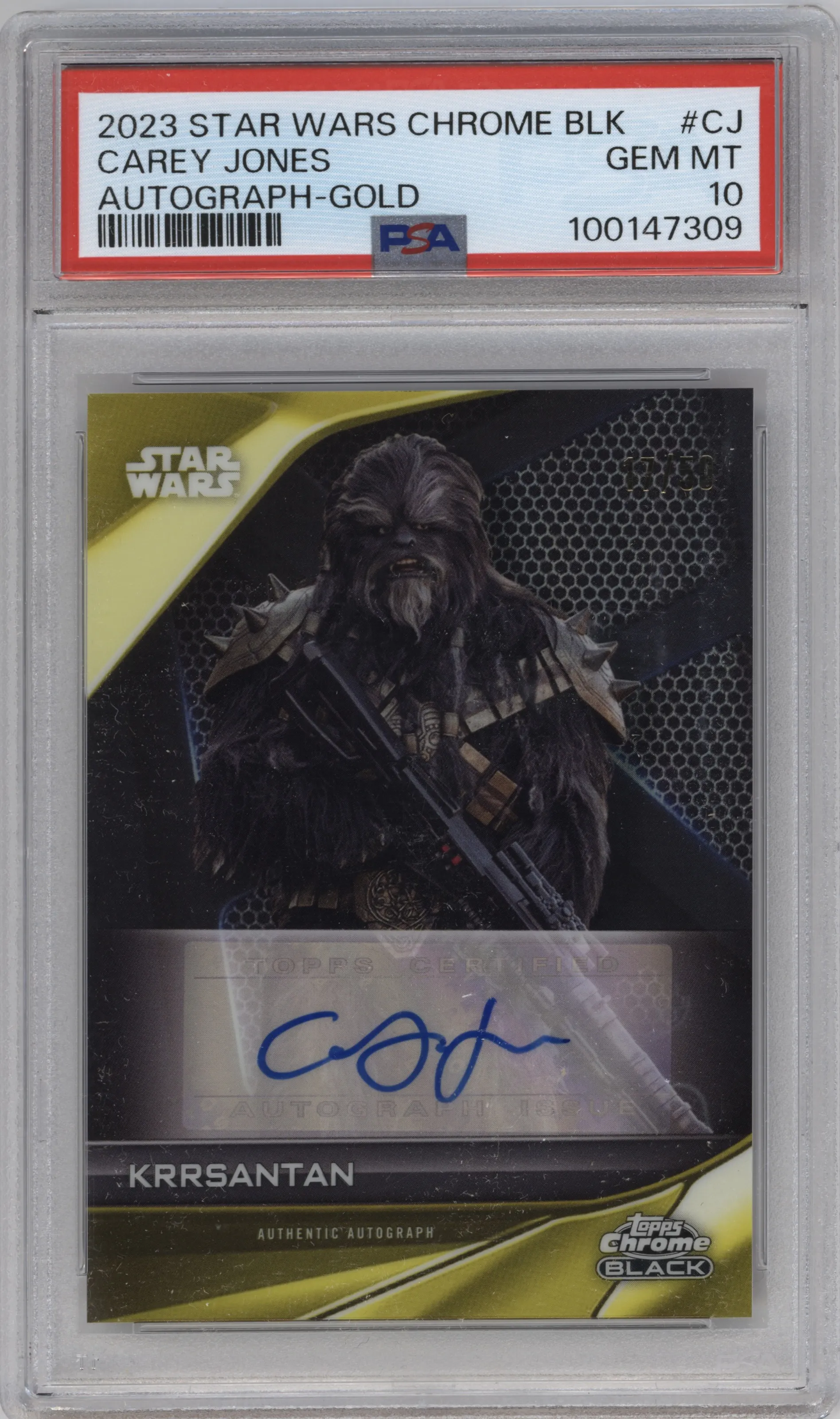 Carey Jones as Krrsantan