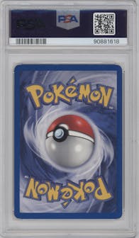 Brock from the 2000 Pokemon GH set graded by PSA and given an overall grade of 6.