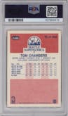 Tom Chambers from the 1986-87 Fleer set graded by PSA and given an overall grade of 9.