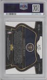 Christian Braun from the 2022-23 Panini Select set featuring a White Disco parallel graded by PSA and given an overall grade of 10.