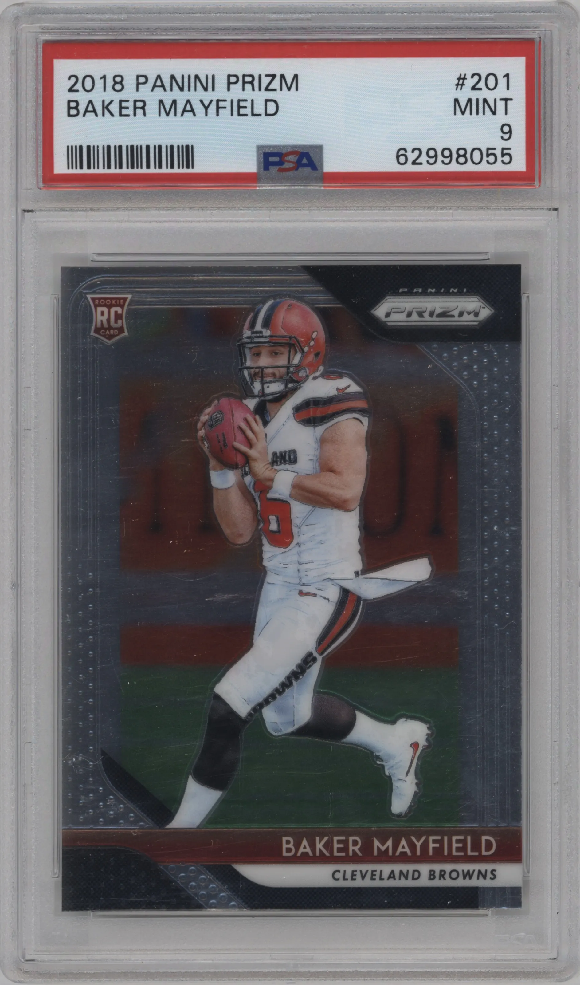 2018 Panini Prizm Baker Mayfield PSA 9