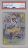 Jayden Daniels from the 2024 Panini Luminance set featuring a Gold parallel graded by PSA and given an overall grade of 10.