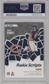 Cole Kmet from the 2020 Panini Mosaic set graded by PSA and given an overall grade of 10.