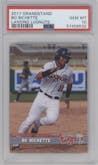 Bo Bichette  from the 2017 Grandstand Lansing Lugnuts set graded by PSA and given an overall grade of 10.
