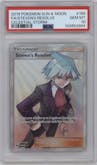 Steven's Resolve from the 2018 Pokemon S&M  set graded by PSA and given an overall grade of 10.