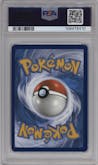 Surfing Pikachu V from the 2021 Pokemon SWSH set graded by PSA and given an overall grade of 9.
