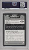 Russell Westbrook from the 2008-09 Bowman set graded by PSA and given an overall grade of 10.