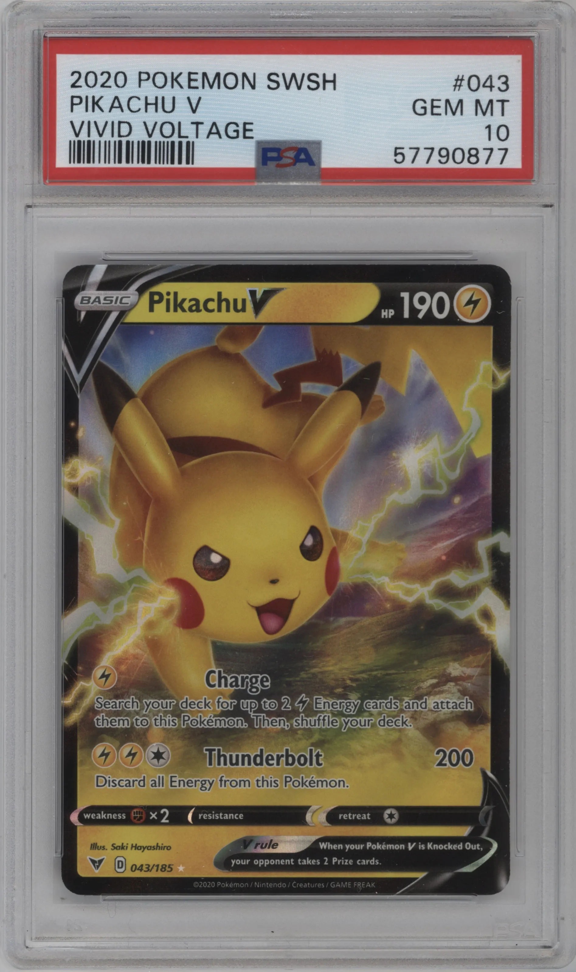 Pikachu V