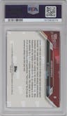 Jayden Daniels from the 2024 Topps Now set graded by PSA and given an overall grade of 10.