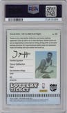 Tyrese Haliburton from the 2020-21 Panini Contenders set featuring a Cracked Ice parallel graded by PSA and given an overall grade of 10.