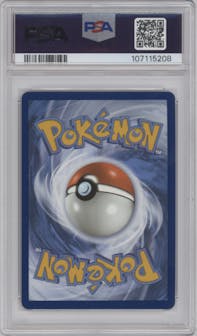 Serperior V from the 2022 Pokemon SWSH set graded by PSA and given an overall grade of 10.